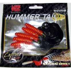 Capture- Twister Vierme Hummer Tail 7.5cm Red