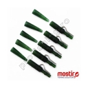 Mostiro - Lead Clip Metalic si Con Verde/5pcs