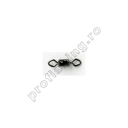 Mustad - Black Rolling Swivel 