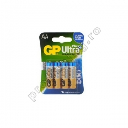 GP - Set 4 Baterii Alkaline 1,5V AA LR6