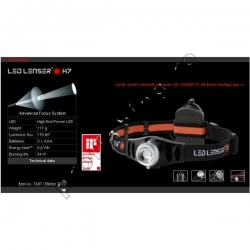 Lanterna Cap Led Lenser H7