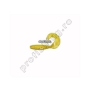 ShadXperts - Twister Regular 4.5cm Pearl/Yellow-10pcs