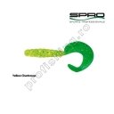 Spro - Twister Spiro Tail Yellow/Chartr 3.5cm