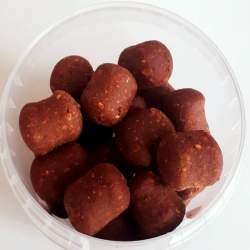 Spicy Frankfurter - Boilies carlig Dumbell 150gr